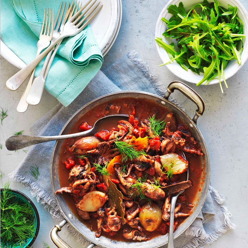 Photo of Octopus stifado stew by WW