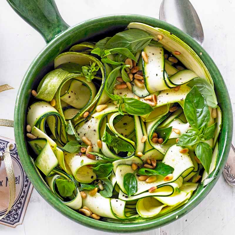Photo of Zucchini ribbon and pine nut salad by WW