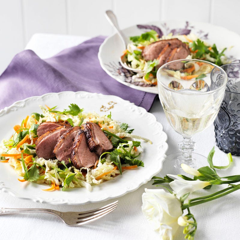 Photo of Spiced duck with asian coleslaw by WW