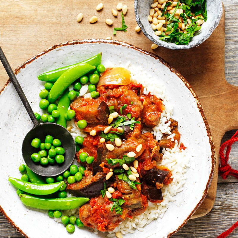 Photo of Chicken and eggplant stew by WW