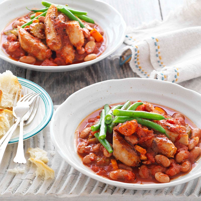 Photo of Salsicce e fagioli (pork and beans) by WW