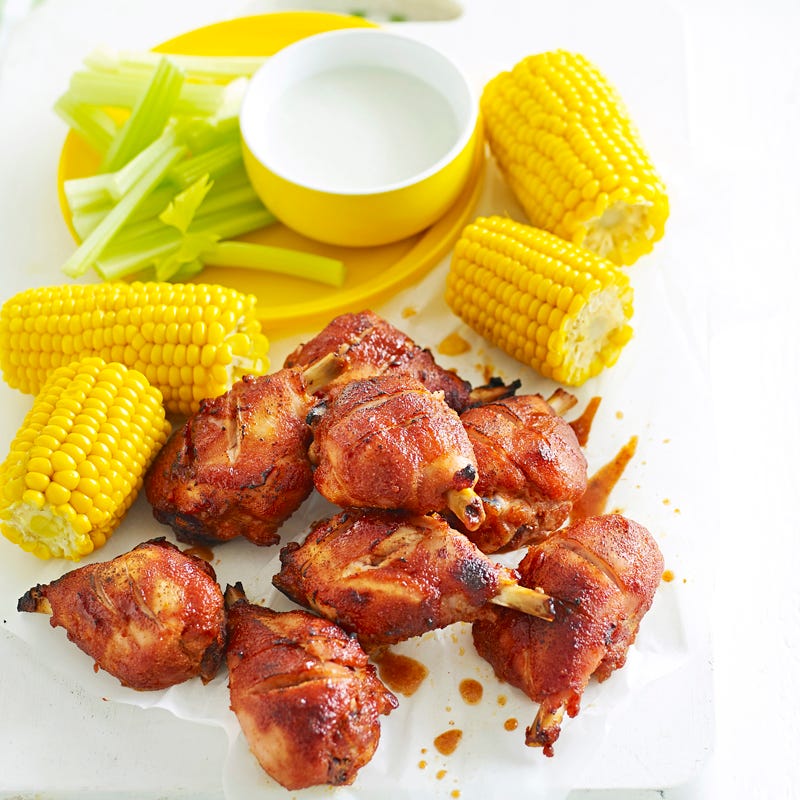 Photo of Buffalo drumsticks with blue cheese sauce by WW