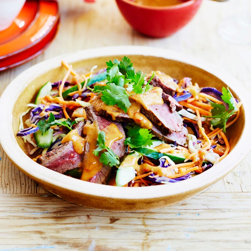 Photo of Satay beef salad by WW