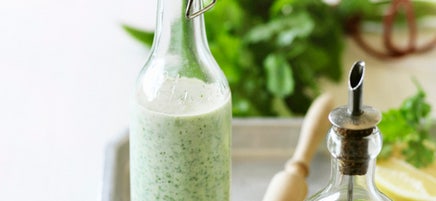 Herb and yoghurt dressing