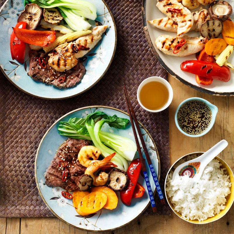 Photo of Mixed teppanyaki (mixed barbecue) by WW