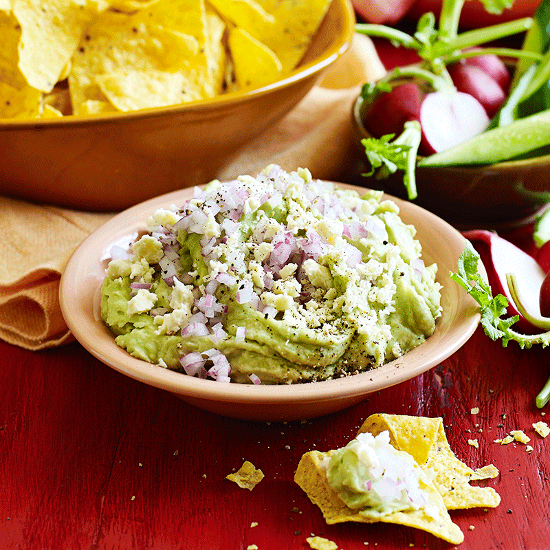 Avocado and bean dip