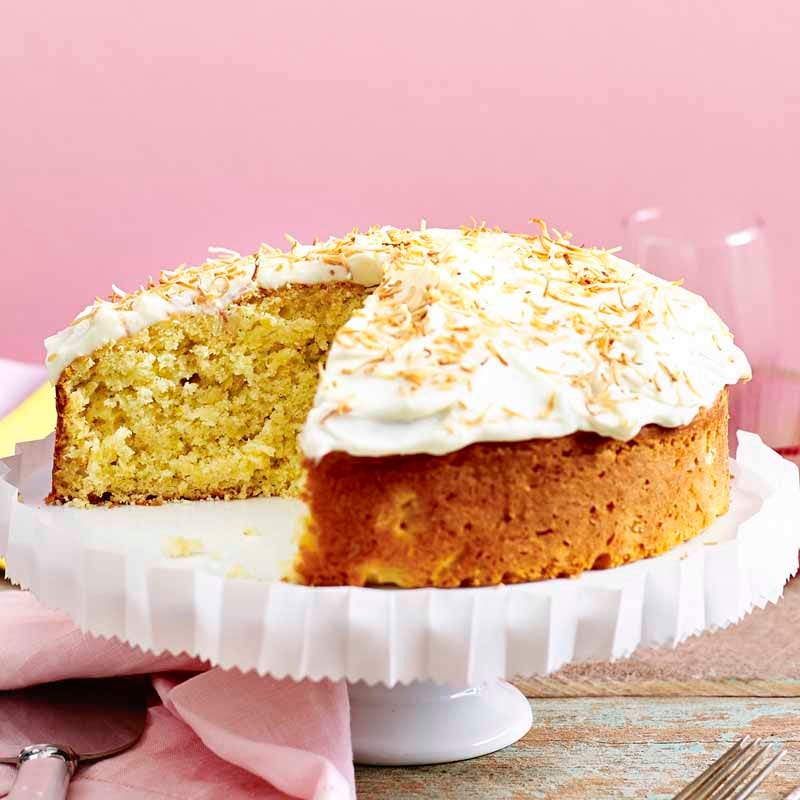 Photo of Pineapple, lime and coconut cake by WW