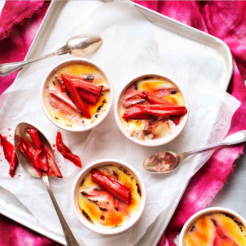 Photo of Rhubarb crème brûlées by WW