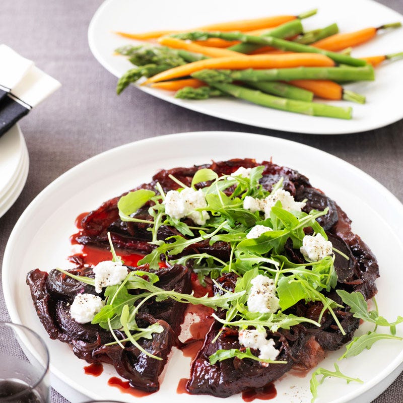 Photo of Beetroot and eschalot tarte tatin by WW