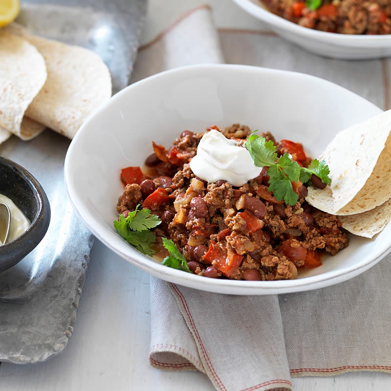 Beef chilli con carne