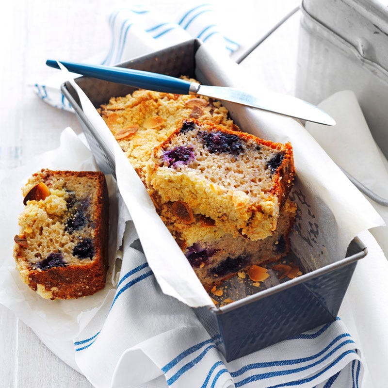 Photo of Strawberry and blueberry streusel loaf by WW