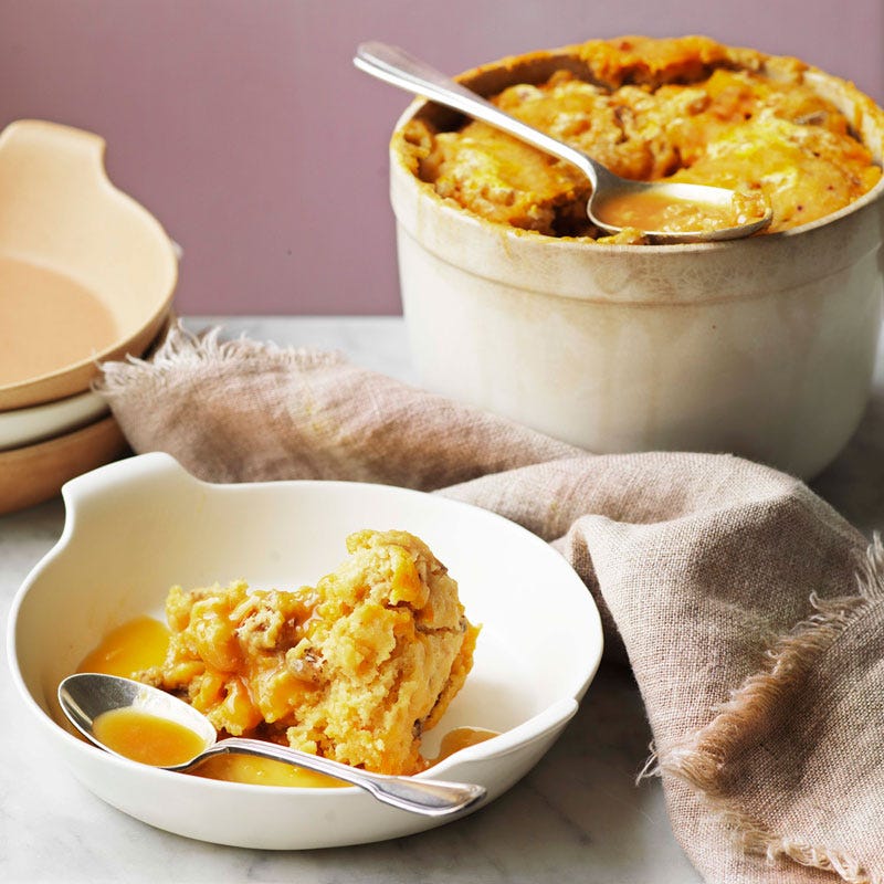 Photo of Salted caramel and pecan self-saucing pudding by WW