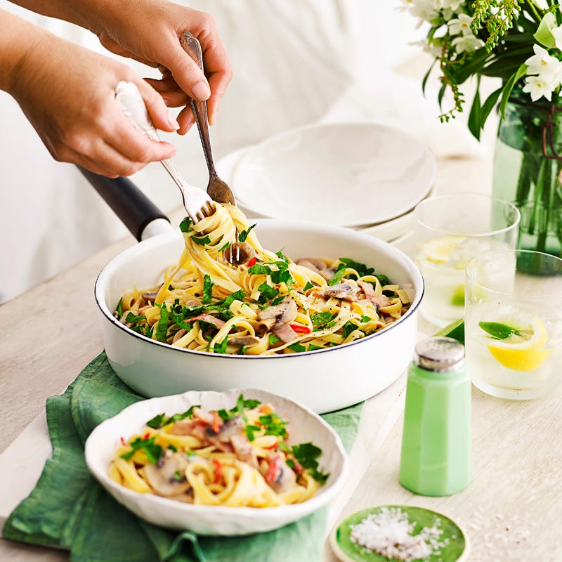 Photo of Fettuccine boscaiola by WW