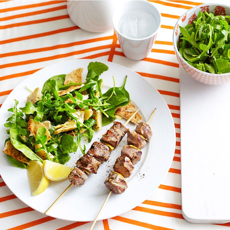 Photo of Greek lamb kebabs by WW