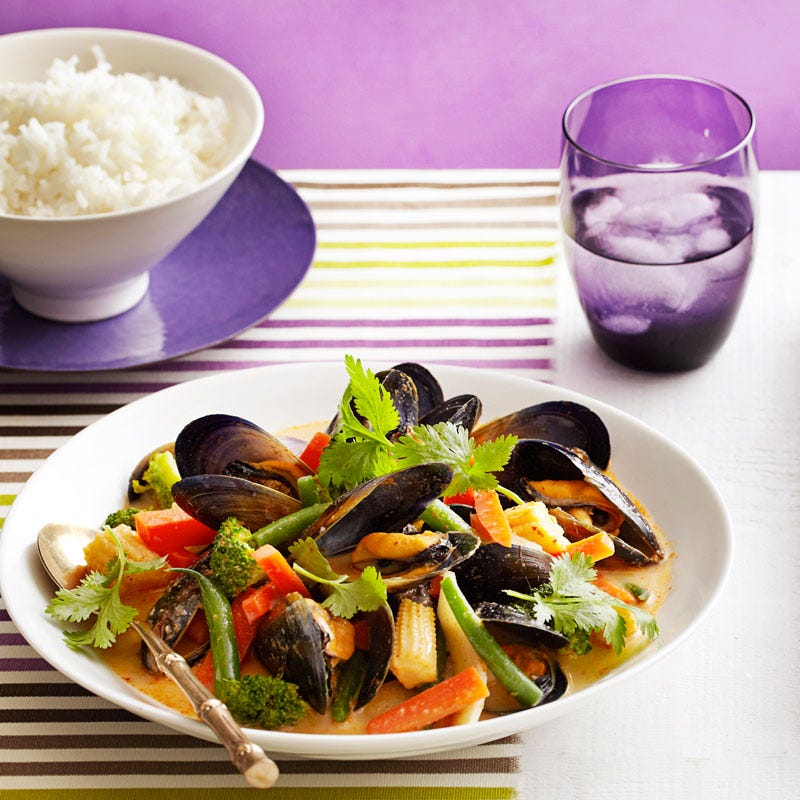Photo of Mussels in spiced coconut broth by WW