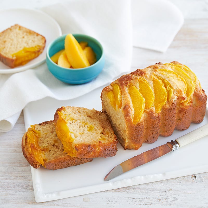 White chocolate and mango loaf