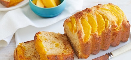 White chocolate and mango loaf
