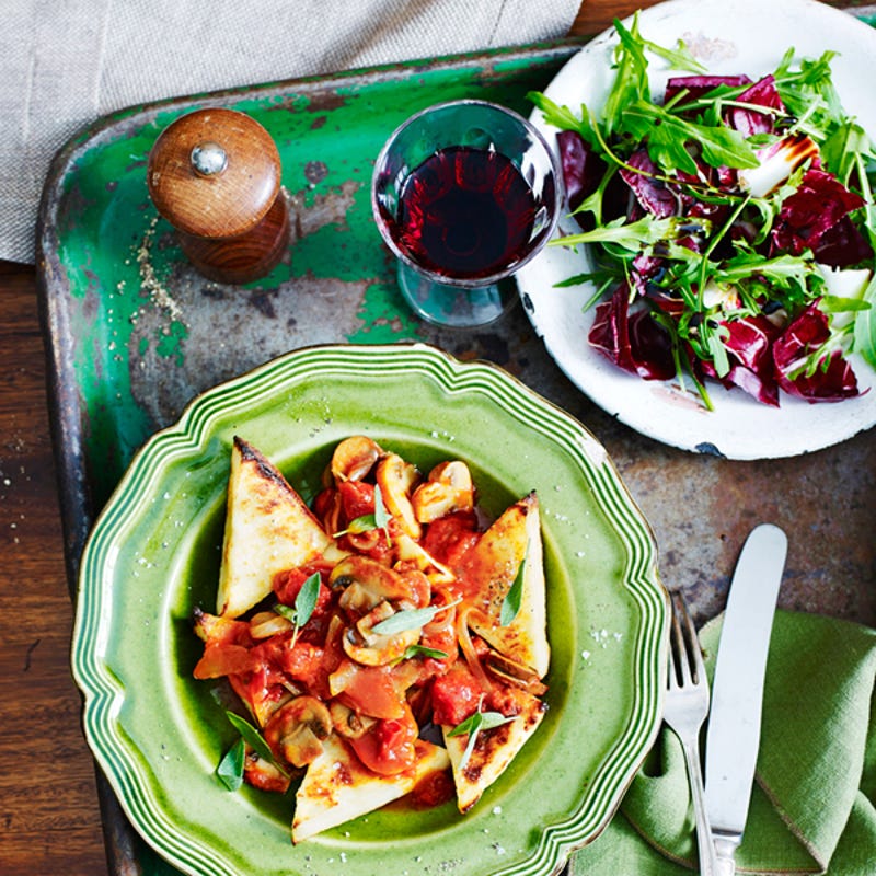 Photo of Semolina gnocchi with mushroom ragu by WW
