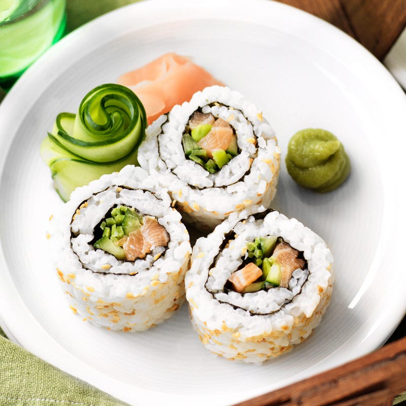 Photo of Salmon california rolls by WW
