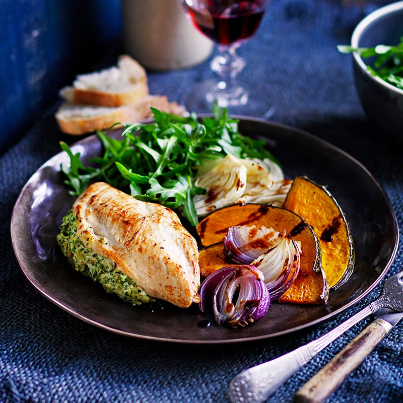 Photo of Ricotta stuffed chicken breast with fennel and pumpkin by WW