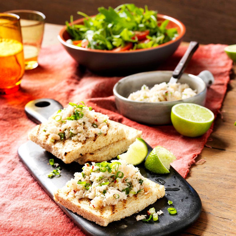 Photo of Bruschetta with crab salad by WW