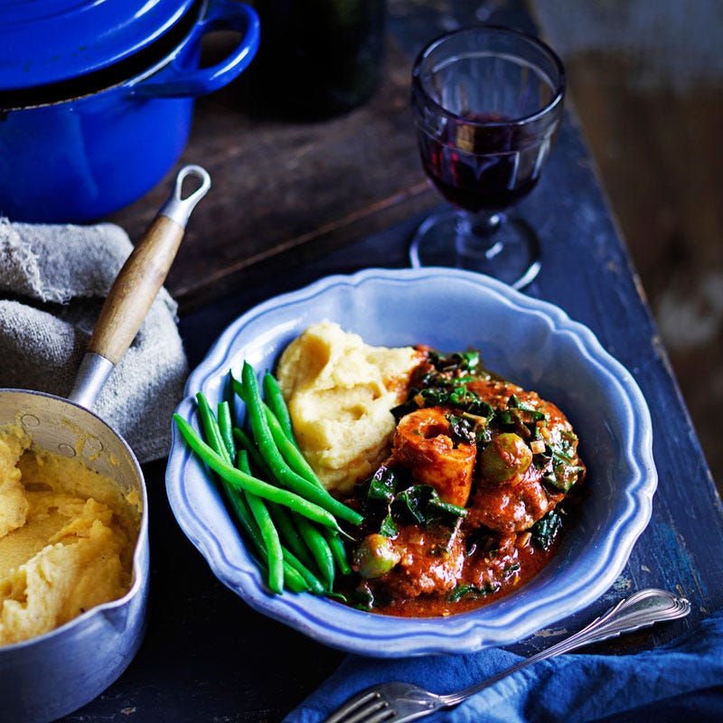 Photo of Lemon and silverbeet osso buco by WW