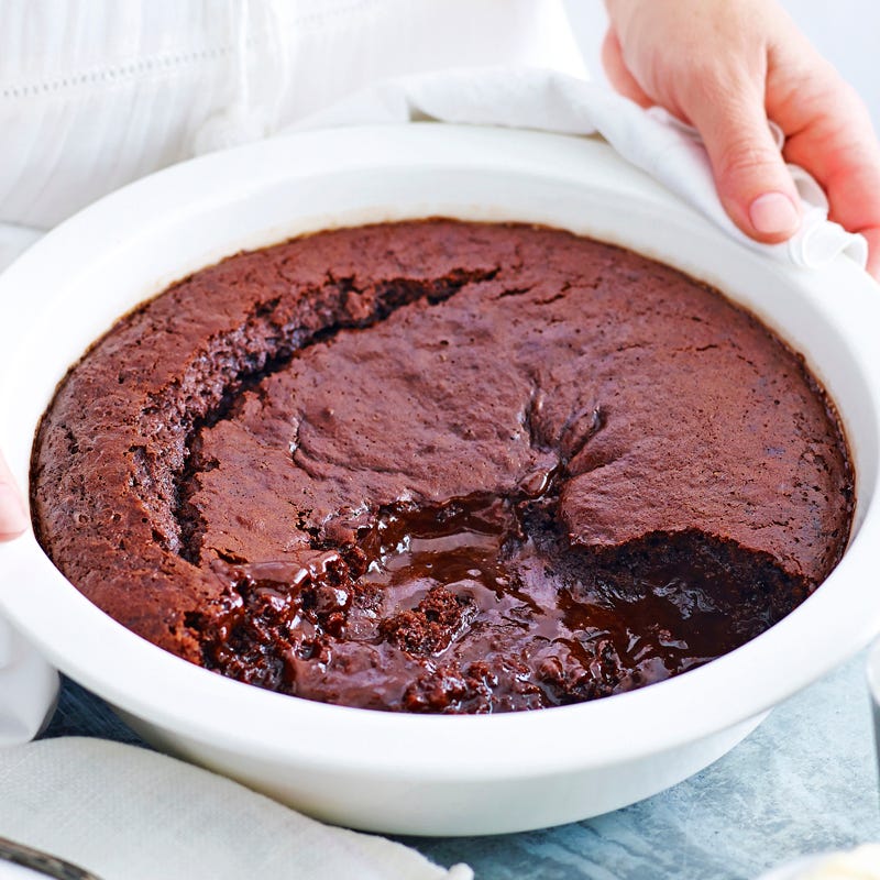 Photo of Self-saucing chocolate hazelnut pudding by WW