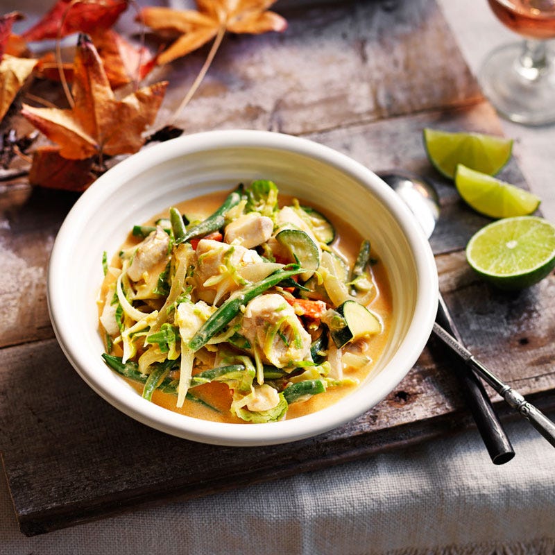 Photo of Thai-style fish and vegetable curry by WW