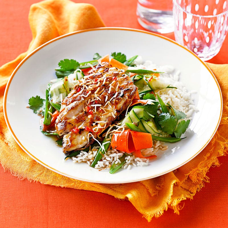 Photo of Fish with vegetable ribbons by WW