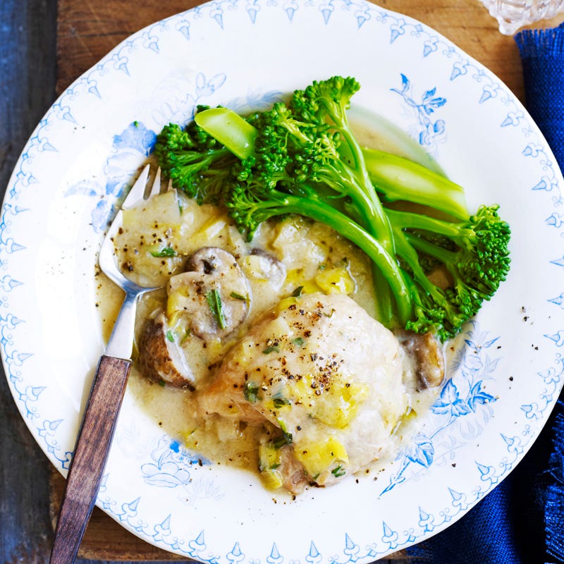 Photo of Tarragon chicken with lemon mash by WW