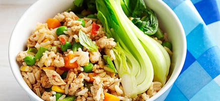 Thai chicken fried rice