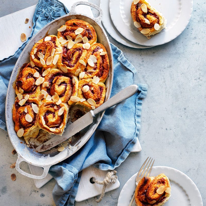 Photo of Jam and almond scone scrolls by WW