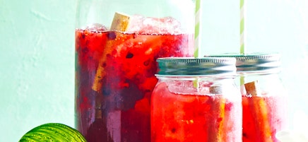 Blackberry and vanilla bean muddle