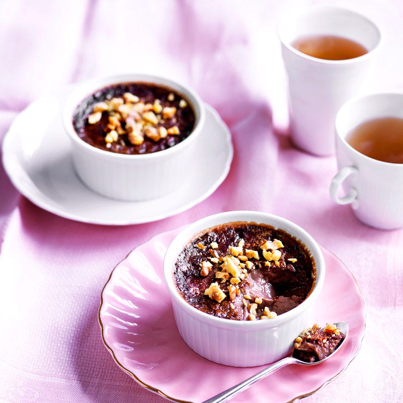 Photo of Baked chocolate custards by WW