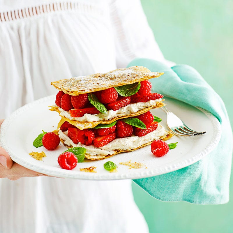 Photo of Berry bon bon mille feuille by WW