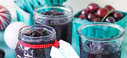 Cherry ham jam