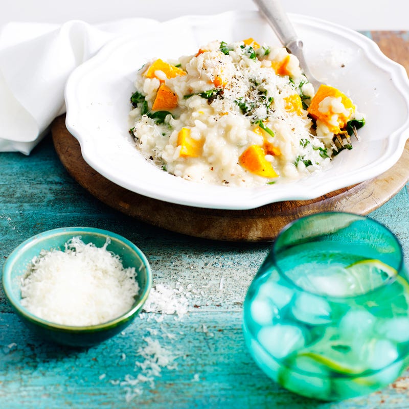 Photo of Pumpkin and spinach risotto by WW