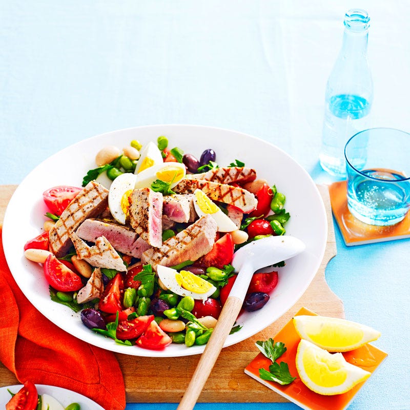 Photo of Tuna and bean nicoise by WW