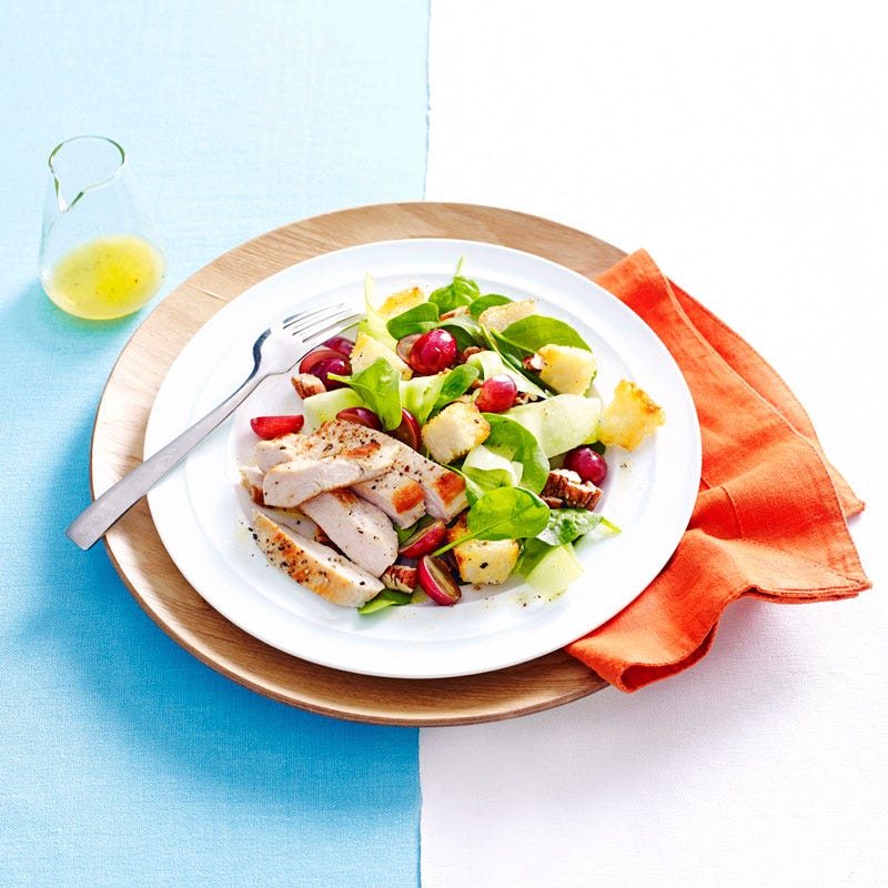 Photo of Turkey, grape and pecan salad by WW
