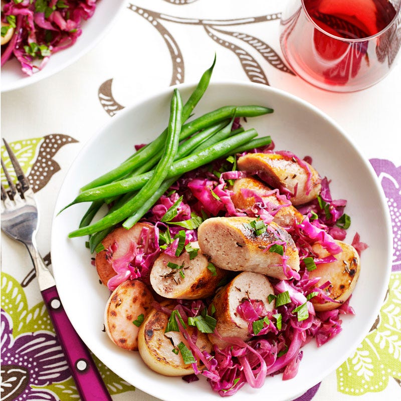 Photo of Hungarian braised pork sausages by WW