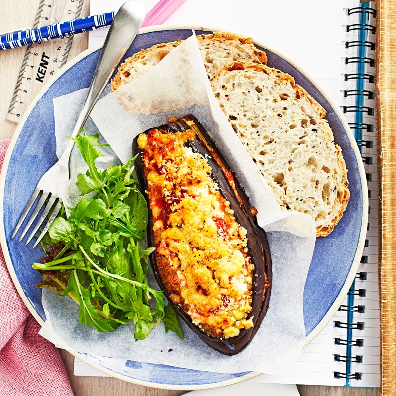 Photo of Eggplant parmigiana with toast by WW