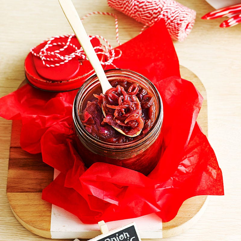 Red onion and balsamic relish