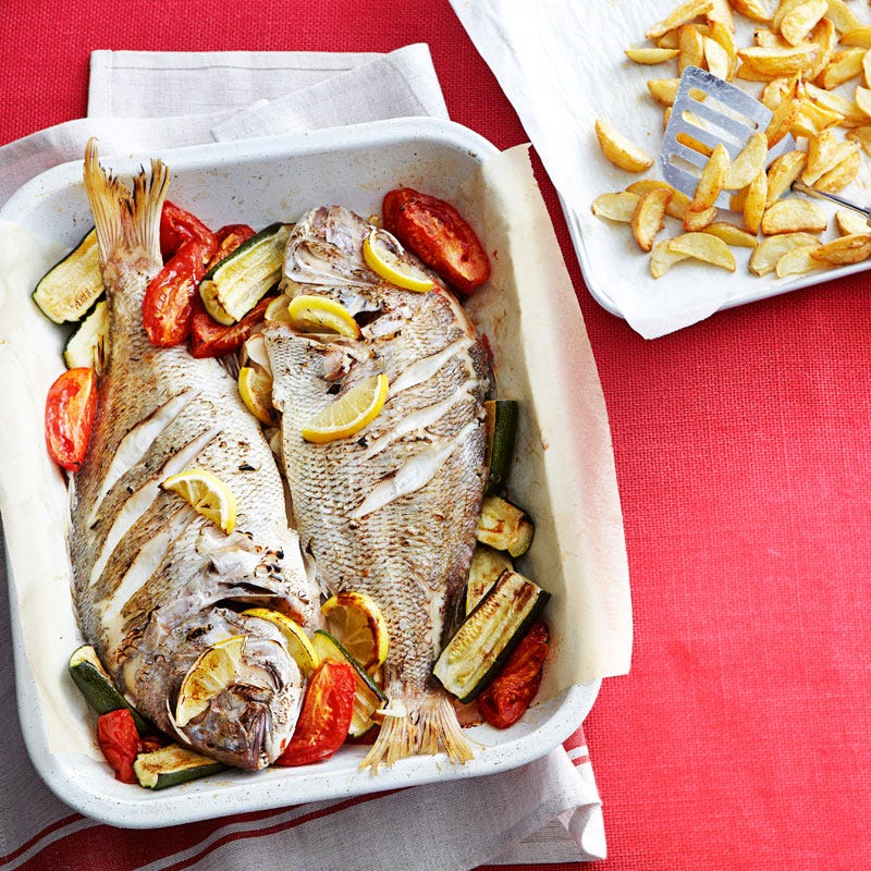 Photo of Whole baked snapper by WW