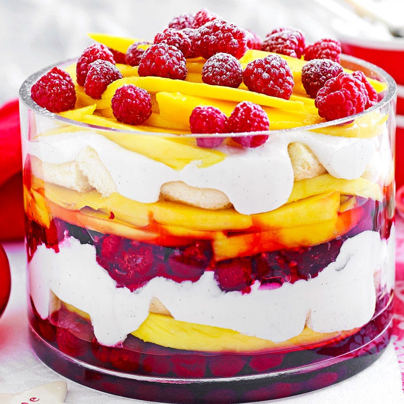 Photo of Mango and raspberry trifle by WW