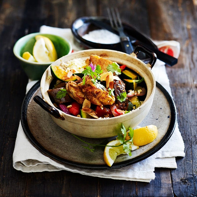 Chicken date tagine
