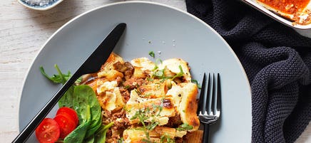 Lamb and eggplant pastitsio