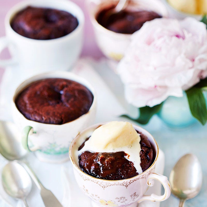 Photo of Mocha self-saucing puddings by WW