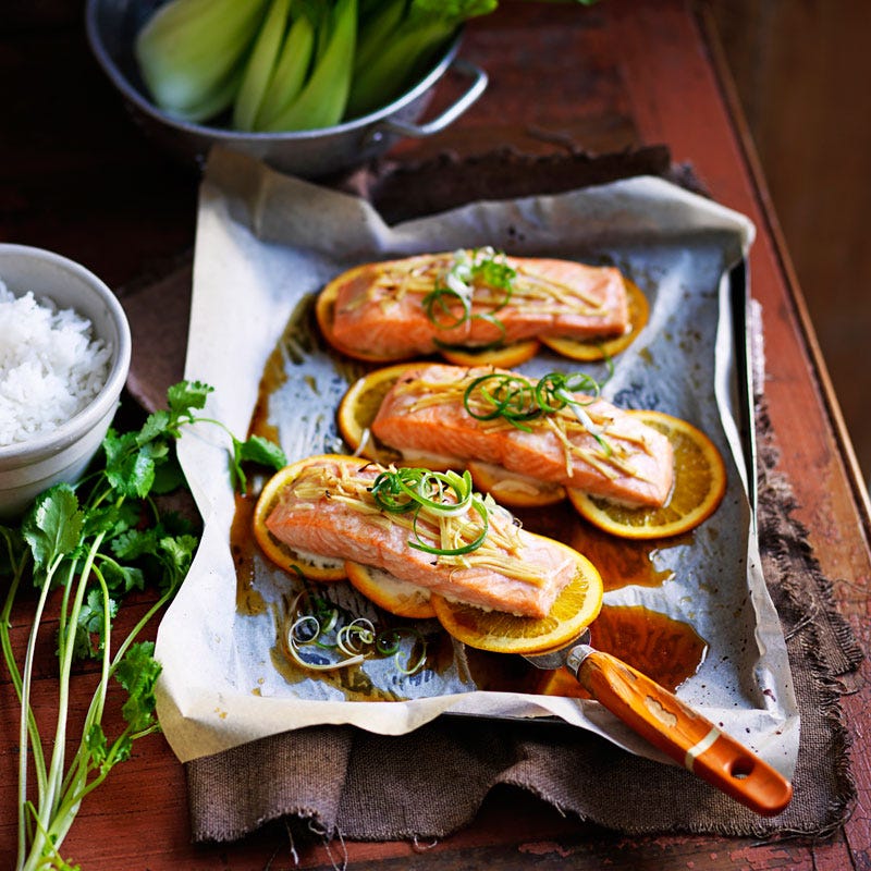 Photo of Baked salmon with orange and ginger by WW