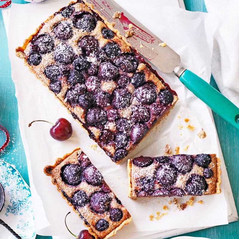 Photo of Cherry and hazelnut frangipane tart by WW