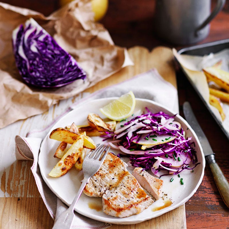 Photo of Pork with nashi and fennel slaw by WW